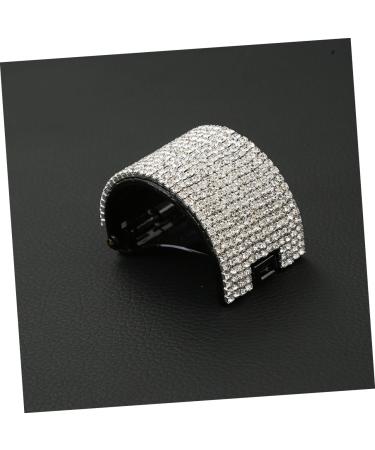 Angoily Hair Barrettes Hair Clip Hair Pin Ponytail Holder Clips Ponytail Holder Barrette Crystal Headgear - Buy Online on GoSupps.com