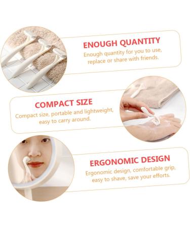 Beavorty Facial Hair Remover Razor for Women - 3-in-1 Hair Removal Tool for Face Arms and Back - Mini Precision Shaving Solution - Buy Online on GoSupps.com