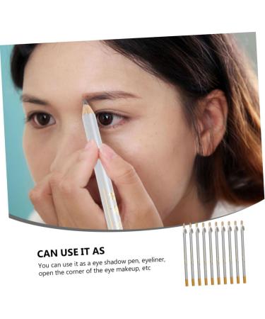 SKISUNO 10pcs Pencil Sharpener Eyebrow Pencil Eyebrow Pencils Eyeliner Makeup Pencil Eyebrow Brush Highlight - Buy Online on GoSupps.com