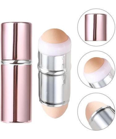 Double Head Design Oil-Absorbing Volcanic Face Roller Portable and Reusable Oil-Resistant Facial Tool Face Makeup Facial Skincare Tool for Facial Massage/l Pink - Buy Online on GoSupps.com