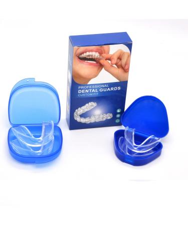 Custom Moldable Mouth Guard to Stop Bruxism 4 Pack Two Size