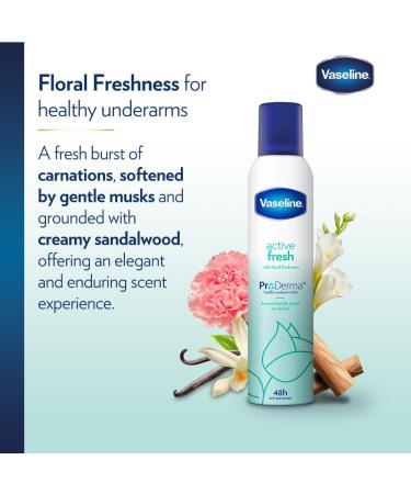  Vaseline Vaseline Active Fresh 48h 250ml | 0% d'alcool (pack de 3) - Buy Online on GoSupps.com