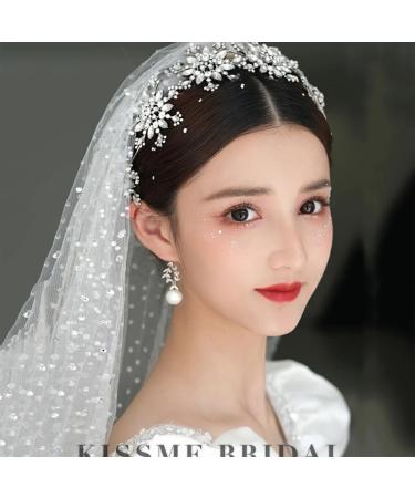 lerwliop Chic Crystal Crown For Temperament Fashion Jewellery Alloy Temperament Fashion Jewellery Crystal Crown - Buy Online on GoSupps.com