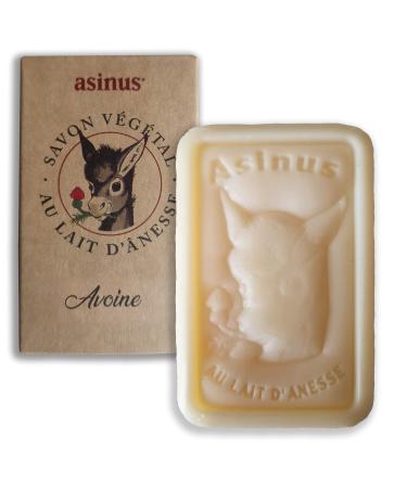 Savon lait d' nesse bio parfum avoine apaisant r g n rant main visage corps peau d licate sensible toilette 100grs haute qualit id e cadeau homme femme fabrication fran aise anniversaire Noel