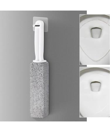 Powerful Toilet Pumice Cleaning Blocks & Brush - Safe for Kitchens Bathrooms & Grills - Style 3 with Handle - Buy Online on GoSupps.com
