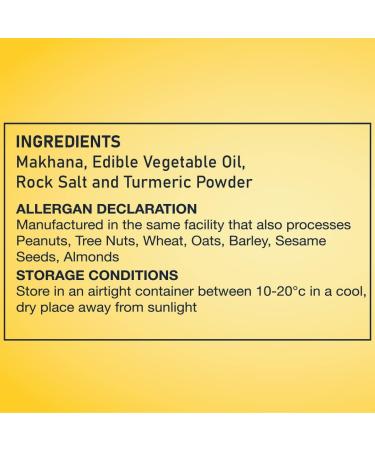 SnackAmor Popcorn Makhana 55g - Buy Online on GoSupps.com