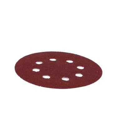 125mm Polishing Grinding Wheel - Red Perforated Flocked Sandpaper & Support Pads (60#) | International Shipping Available - Buy Online on GoSupps.com