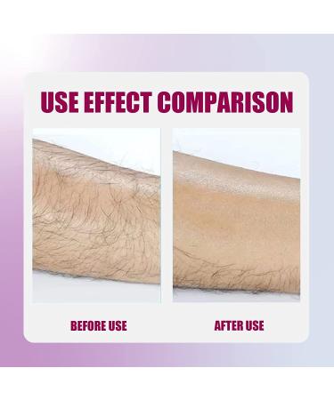 Bleame Crystal Hair Remover - Fast & Easy Painless Exfoliation Tool for Men and Women (Purple) - Buy Online on GoSupps.com