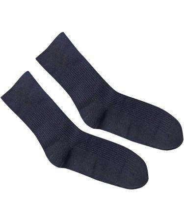 DOITOOL 4 Pairs Diabetic Cotton Crew Socks for Elderly Patient Women - Buy Online on GoSupps.com