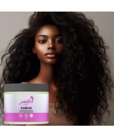 KARKAR Nourishing Hair Balm - Lamb Tallow & Moroccan Argan Oil for Frizz Control & Hair Repair (12 OZ) - Healthy Hair Solution - Buy Online on GoSupps.com