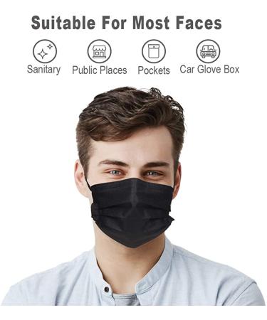 Comix Disposable 3-Layer Adult Face Masks - Pack of 100 | Superior Protection - Buy Online on GoSupps.com