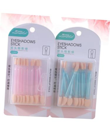 HAPINARY 24pcs Eyeshadow Brush Kit Eyeshadow Makeup Accessories Cosmetic Eyeshadow Sponge Eye Makeup Brushes - Buy Online on GoSupps.com