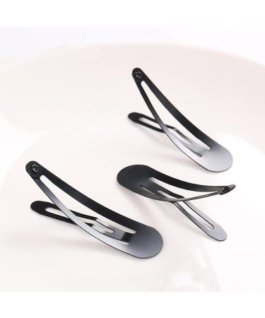 50 Pieces Black Hair Clips - 5cm Metal Hair Accessories for Girls & Children - Perfect for Every Hairstyle - Buy Online on GoSupps.com