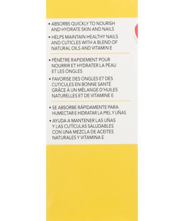 Revlon Essential Cuticle Oil 0.5 oz with Vitamin E - Nourishing Nail Care - Buy Online on GoSupps.com