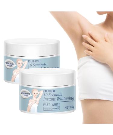 EXQST 10 Seconds Whitening Cream Korea 10 Seconds Whitening Cream 10 Seconds Instant Whitening Cream Brightens & Moisturizes Armpits, Neck, Knees