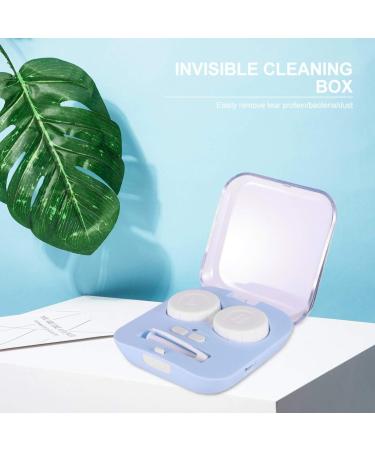 Exceart Contact Lens Cleaner Case | Colored Contact Lens Organizer & Travel Accessories - Buy Online on GoSupps.com