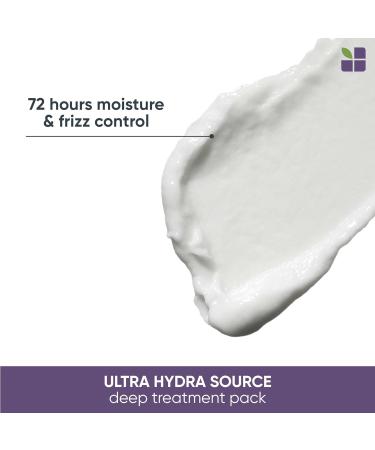 Biolage Ultra Hydra Source Deep Treatment Pack - 10.1 Fl. Oz | For Very Dry Hair | Paraben-Free - Buy Online on GoSupps.com