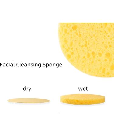 Buy Turmeric Cleansing Pads - 100pcs Exfoliating Facial Sponge Pads for Radiant Skin | International Shipping Available - Buy Online on GoSupps.com