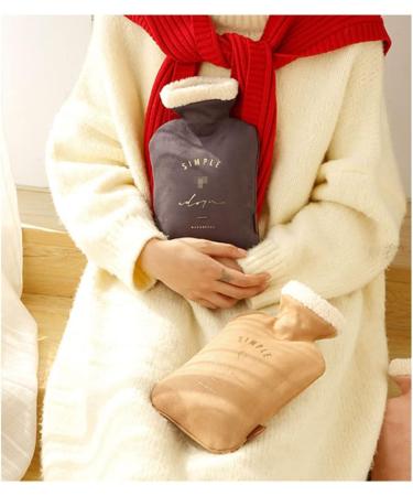 Maies Small 1L Heat Bottle with Cover | Portable Plush Warming Bag for Neck & Shoulder Pain Relief | Classic Hand Warmer - Buy Online on GoSupps.com