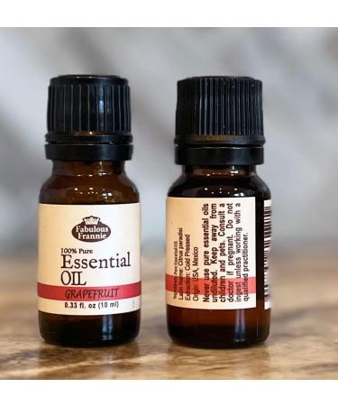 Buy Fabulous Frannie Grapefruit Essential Oil 10ml - 100% Pure & Undiluted | International Shipping Available - Buy Online on GoSupps.com