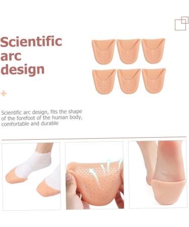 Buy 3 Pairs Toe Protector with Hole for Women's Sebs Pointe Shoes - Perfect Fit & Comfort for Dancers - Buy Online on GoSupps.com