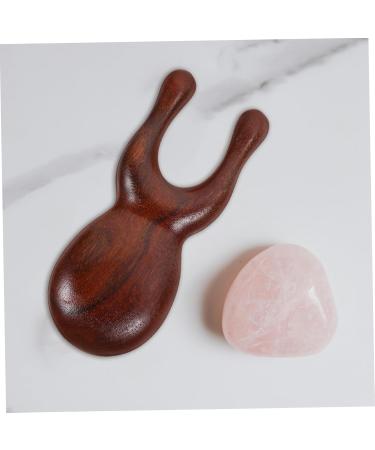 Sewoart Hand Massager - Shiatsu Sandalwood Nose Roller & Curly Kamm Tool for Travel & Health - Buy Online on GoSupps.com