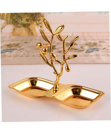 Alipis Food Snack Container Home Household Tray Dried Ktv Practical Dessert Two-Grid Snacks re-usable - Buy Online on GoSupps.com