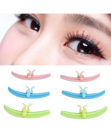 Sonew Eyelash Separator Tool Eyelash Separator Silicone Pads Reusable 3 Colors Lash Extension Assisted Tool for Eyelashes Lifting - Buy Online on GoSupps.com