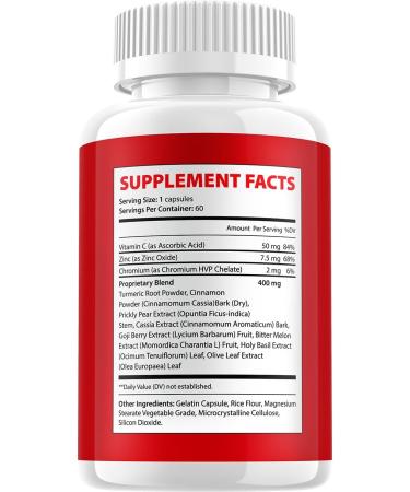 Glucocyn Capsules Glucosyn Advanced Supplement All Natural Formula to Maintain Healthy Levels Maximum Strength Glycogen Support Reviews (2 Pack - 120 Capsules) - Buy Online on GoSupps.com