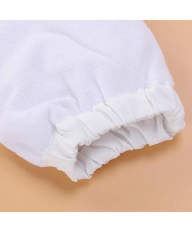 Homoyoyo 2 Paires Mitaines Paraffine Housse pour Bain de Mains Isolants Thermiques Soins Spa Blanc - Buy Online on GoSupps.com