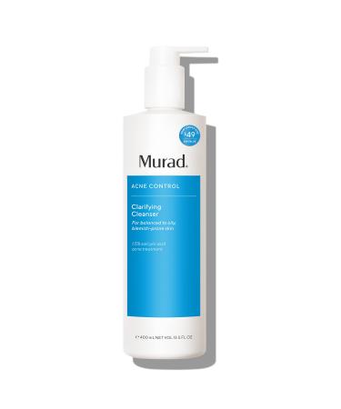 Murad Clarifying Cleanser - Acne Face Wash - Salicylic Acid Cleanser - Gentle Exfoliating Acne Treatment for Face, Prevents Future Breakouts 13.5 Fl Oz (Pack of 1)