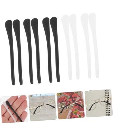 5 Pairs Anti-Skid Glasses Temples Tips | Portable Eyewear Retainers & Non-Slip Ear Grips for Eyeglasses - Buy Online on GoSupps.com