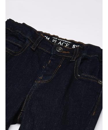 Children's Place Boy's Stretch Straight Jeans - Size 12 Dark Rinse Wash - Buy Online on GoSupps.com