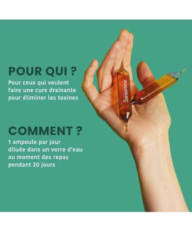 Santarome Bio - Drainer Elimination Dietary Supplement Promotes Weight Loss Queen of the Close Green Tea Quackgrass Trio Bud - Buy Online on GoSupps.com