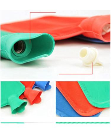 Generic Rubber Hot Water Bottle for Pain Relief | Muscle Soreness Relief | Size 2 Hot Water Bag - International Shipping Available - Buy Online on GoSupps.com