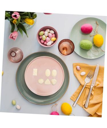 ifundom 24 pcs Simulation chocolate interesting children toy cake photography props chocolate decor fake chocolate props kids toys in bulk children accessory pvc 3d Charm food white - Buy Online on GoSupps.com