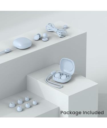 Buy 2 Pairs Soft Silicone Ear Plugs for Sleeping - Noise Reduction 25dB Reusable Hearing Protection with 8 Ear Tips in S/M/L - Perfect for Concerts Travel & Focus - Buy Online on GoSupps.com