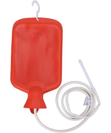 Mrisata Home Colonic Kit - Professional Enema Bag Set with 2L Knlistier Bag & 1.5m Silicone Hose - Controlled Water Flow for Optimal Health (Blue/Red) - Buy Online on GoSupps.com