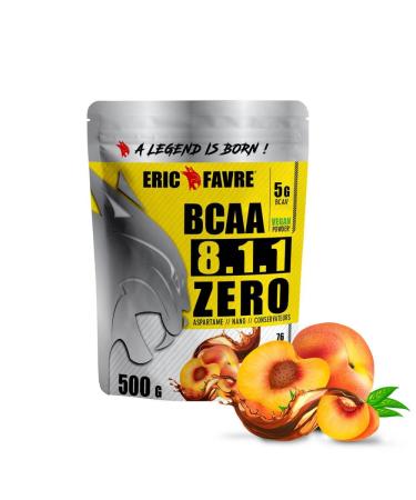 Eric Favre BCAA 8.1.1 Zero 500g - Peach Tea