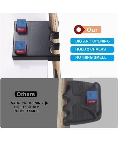 SISIPAI LIFE Pool Stick Holder 2PC Cue Stick Holder - Solid Wood Pool Cue Accessories - Buy Online on GoSupps.com