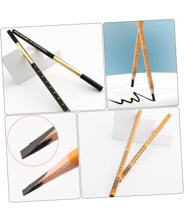 Angoily 4 Pcs Eyebrow Pencil Eyebrow Pen Brown Eyeliner Makeup Pencils Woman Cosmetic Brush 1 count (Pack of 1) As Shownx2pcs - Buy Online on GoSupps.com