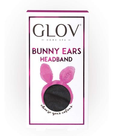 Hair Band Plush Headband Hair Loop Elastic Rabbit Ears Facial Head Wrap for Makeup Face Wash Shower Spa Ajustable Hair Accessories for Girls and Women (Black) - Buy Online on GoSupps.com