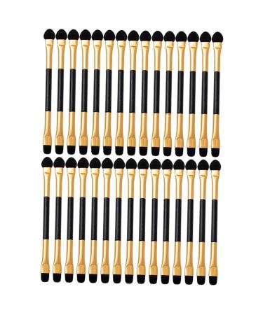MAGICLULU 30 Pcs Eye Shadow Brush Eyeshadow Eye Shadow Applicator Double-sided Mini Miss