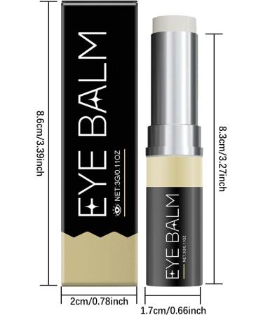 Stick contour des yeux anti-poches Efface les poches en quelques minutes Stick cr me hydratant anti- ge Baume claircissant anti-cernes et ridules (5) - Buy Online on GoSupps.com