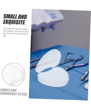 Solustre Heart-Shaped Retainer & Prosthesis Cases - 2-Pack Artificial Tooth Container for Women | Stylish & Practical Dental Solutions - Buy Online on GoSupps.com