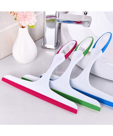 Squeegee for Shower Glass Door & Car Windows - Handheld Rubber Glass Squeegee 3-Pack with Hanging Hole - Multifunctional Cleaning Tool - Buy Online on GoSupps.com