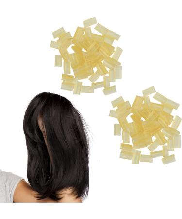 Hair Extensions Keratin Granules Hair Extensions Shrinky Clear Tubes by The Hair Shop Keratin Glue Lined Plastic for I Tip Strong Clear Tube Bond for Human Hair Extensions - Buy Online on GoSupps.com