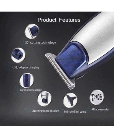 Easy Hair Clipper | Professional Cordless Hair Clippers for Men | Rechargeable Portable Household Haircut Tool - Buy Online on GoSupps.com