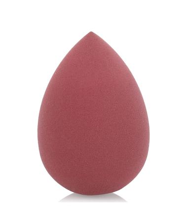 Makeup Sponge 1Pc Cosmetic Puff Powder Puff Smooth Women's Makeup Foundation Sponge Beauty To Make Up Tools & Accessories Water-drop Shape Makeup Sponge Holder(Water-drop Red Wine)