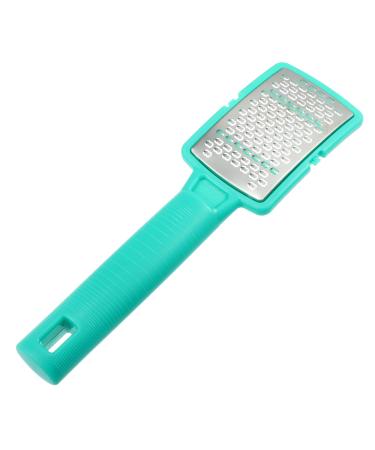 VOCOSTE Foot Care Tool Remover Foot File Stainless Steel Foot Rasp Wave Pattern Blue